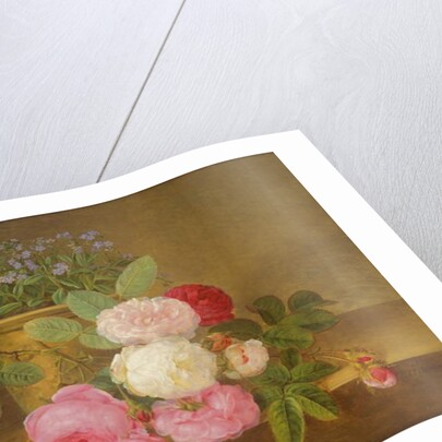 Still Life of Flowers by Johan Laurents Jensen