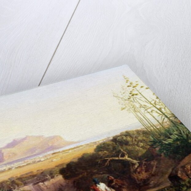 Palermo, Sicily, 1847 by Edward Lear