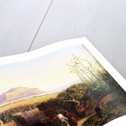 Palermo, Sicily, 1847 by Edward Lear