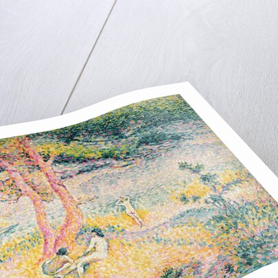 The Beach at St. Clair, 1901 by Henri-Edmond Cross