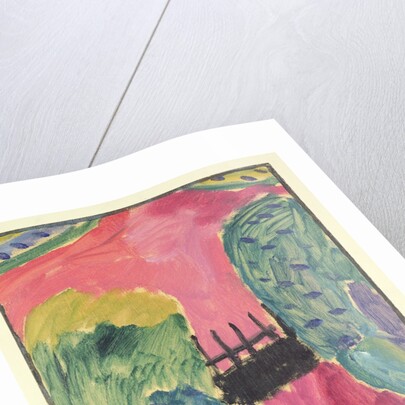 The Red Road, 1915 by Alexej von Jawlensky