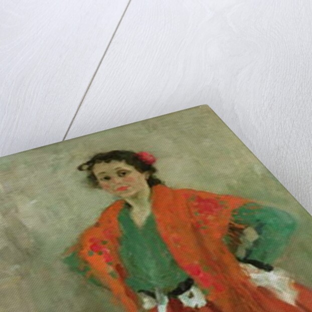 The Artist's Wife dressed as a Spanish Woman, c.1901 by Alexej von Jawlensky