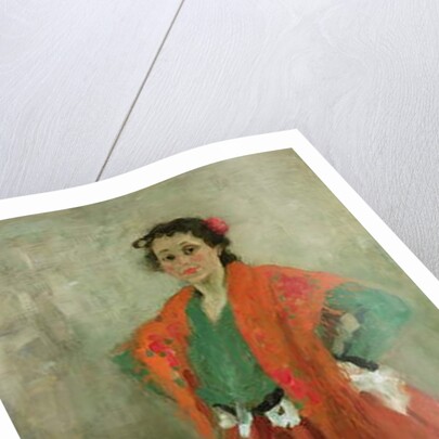 The Artist's Wife dressed as a Spanish Woman, c.1901 by Alexej von Jawlensky