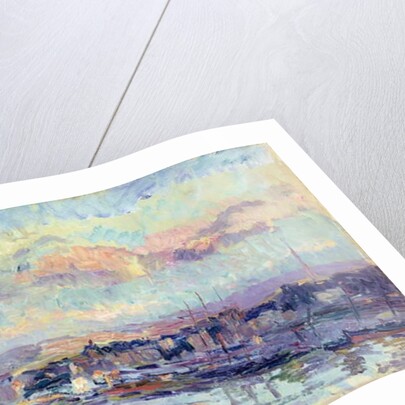 View of Paris by Albert-Charles Lebourg