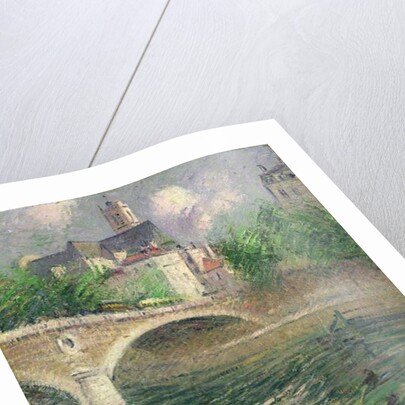 The Church of St. Gervais, 1920 by Gustave Loiseau