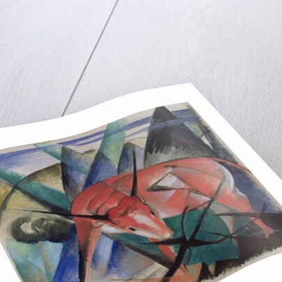 Red Bull by Franz Marc