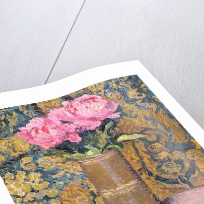 Peonies by Henri Jean Guillaume Martin