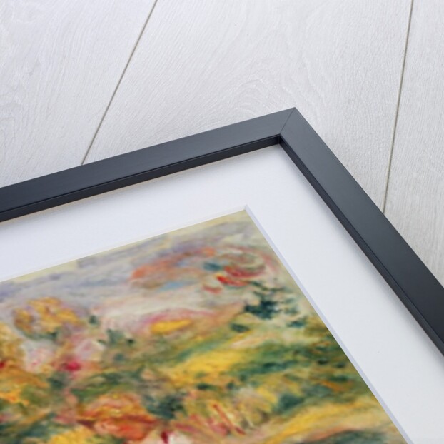 Landscape with the artist's wife and Zaza, c.1919 by Pierre Auguste Renoir