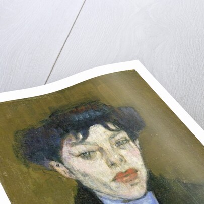 Woman with a Blue Scarf, c.1912 by Amedeo Modigliani