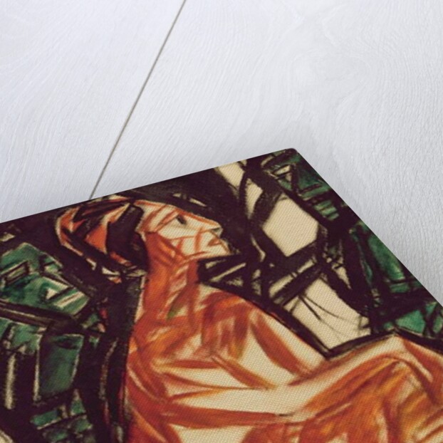 Waiting, 1920 by Christian Rohlfs