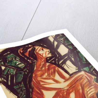 Waiting, 1920 by Christian Rohlfs