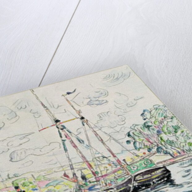 Morlaix, 1927 by Paul Signac