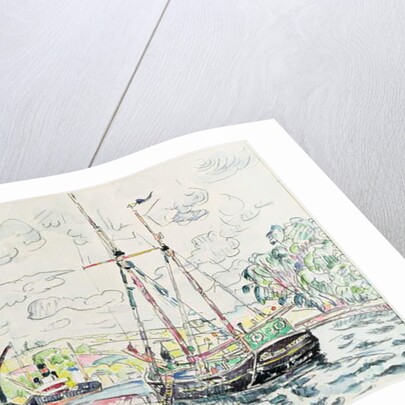 Morlaix, 1927 by Paul Signac