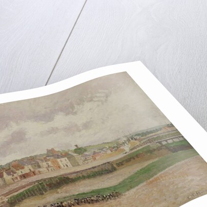 Dieppe, the Duquesne Basin, 1902 by Camille Pissarro