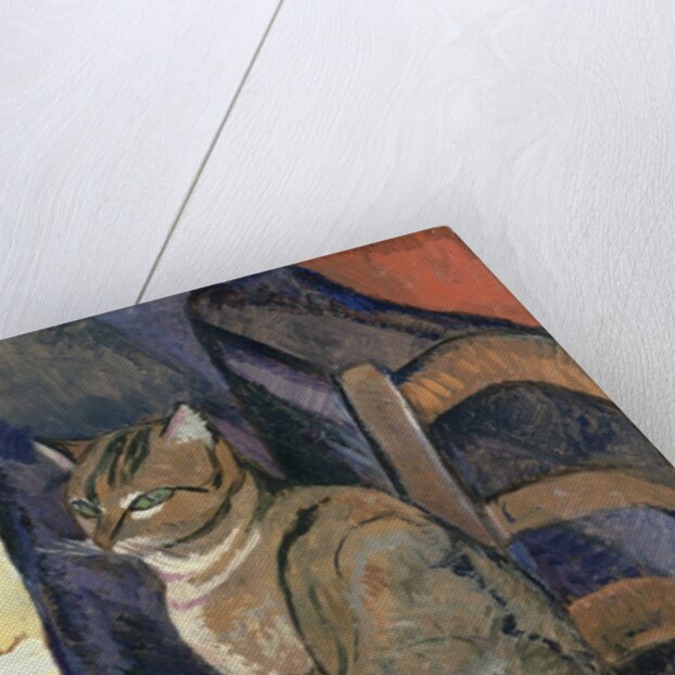 Study of a Cat, 1918 by Marie Clementine (1865-1938) Valadon