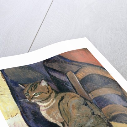 Study of a Cat, 1918 by Marie Clementine (1865-1938) Valadon