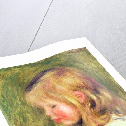 The Child in a White Shirt Reading, 1905 by Pierre Auguste Renoir