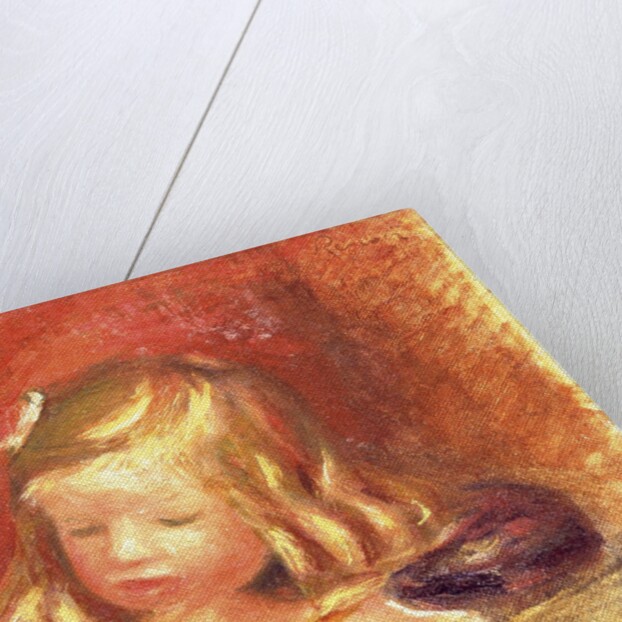 Coco at the Table 1905 by Pierre Auguste Renoir