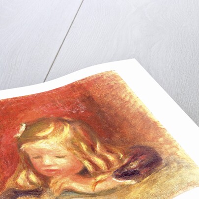 Coco at the Table 1905 by Pierre Auguste Renoir