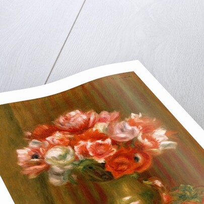 Anemones, 1909 by Pierre Auguste Renoir