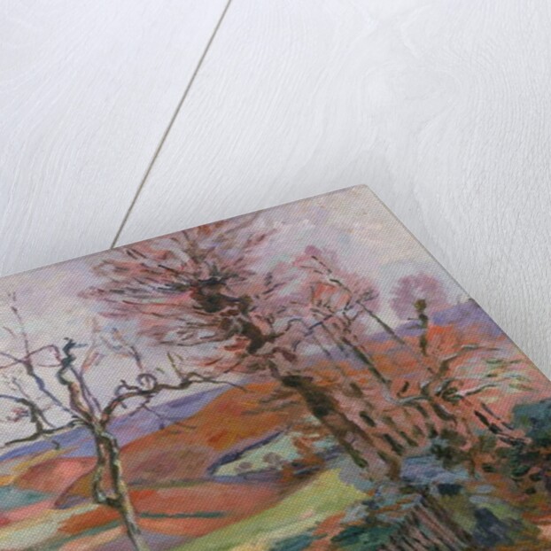 The Puy Barion at Crozant, Brittany by Jean Baptiste Armand Guillaumin