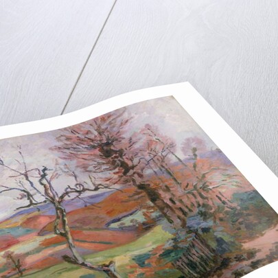 The Puy Barion at Crozant, Brittany by Jean Baptiste Armand Guillaumin