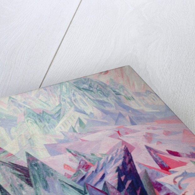 Way of the Genius, 1918 by Wenzel Hablik