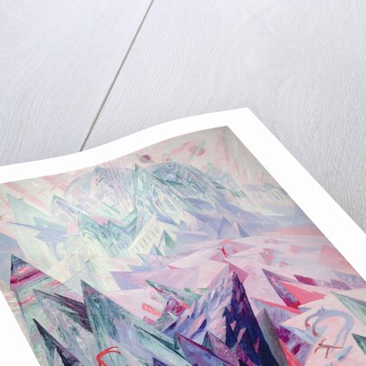 Way of the Genius, 1918 by Wenzel Hablik