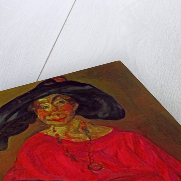 Woman in Red by Chaim Soutine