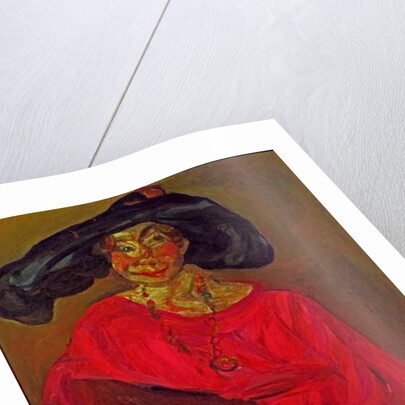 Woman in Red by Chaim Soutine