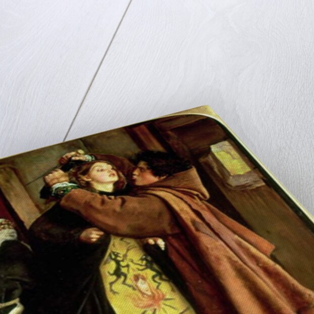 The Escape of a Heretic, 1559, 1857 by John Everett Millais