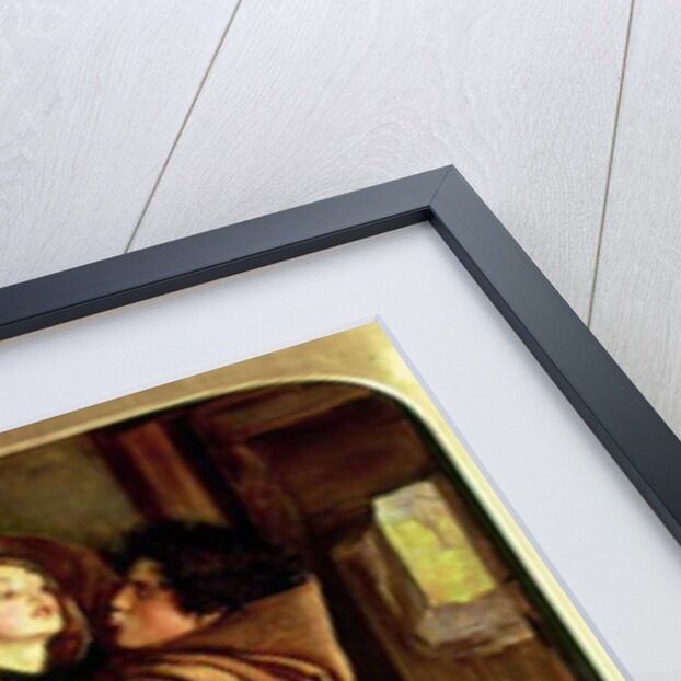 The Escape of a Heretic, 1559, 1857 by John Everett Millais