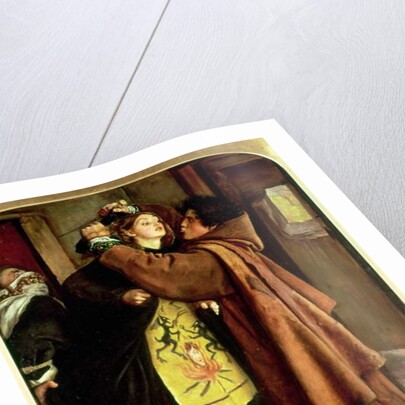 The Escape of a Heretic, 1559, 1857 by John Everett Millais