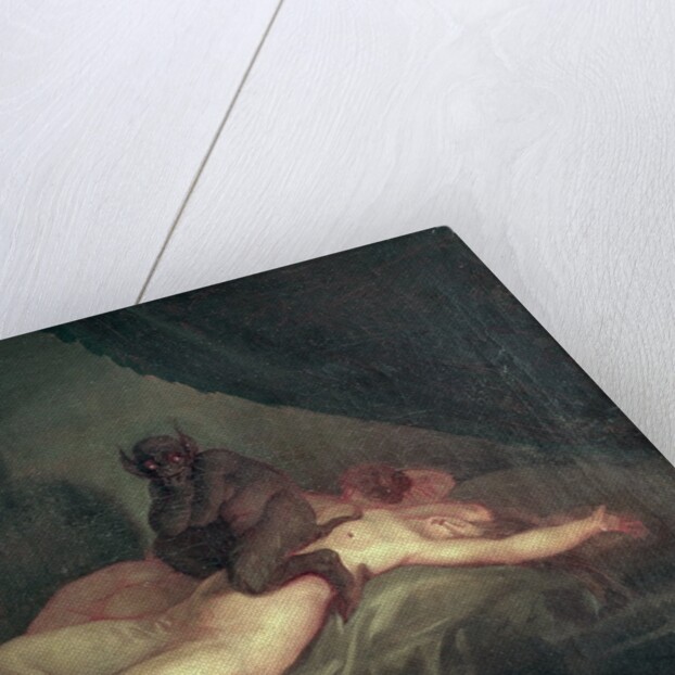 Nightmare, 1800 by Nicolai Abraham Abildgaard