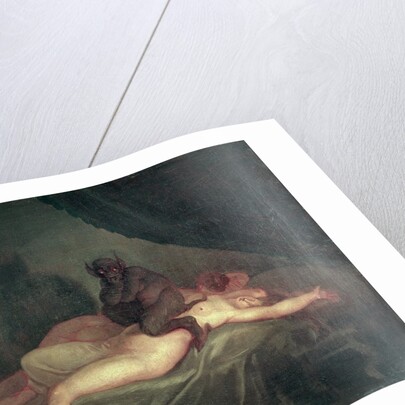 Nightmare, 1800 by Nicolai Abraham Abildgaard