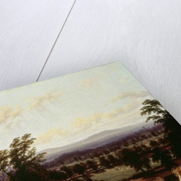 Haystacks near a River, near Harford, Warwickshire, 1872 by George II Turner