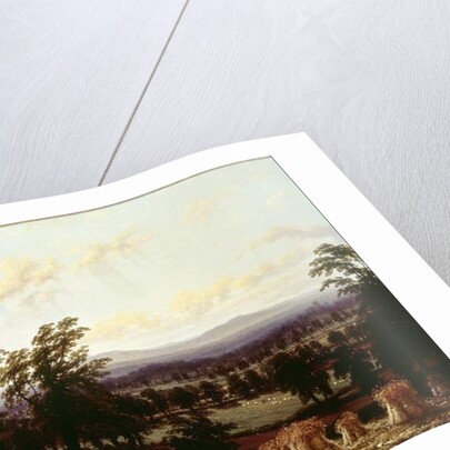 Haystacks near a River, near Harford, Warwickshire, 1872 by George II Turner