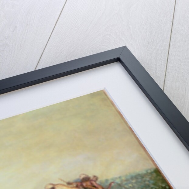 Tiger Hunt, 1892 by Jean-Baptiste Guiraud