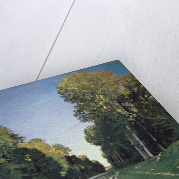 Route de Chailly, Fontainebleau, 1864 by Claude Monet