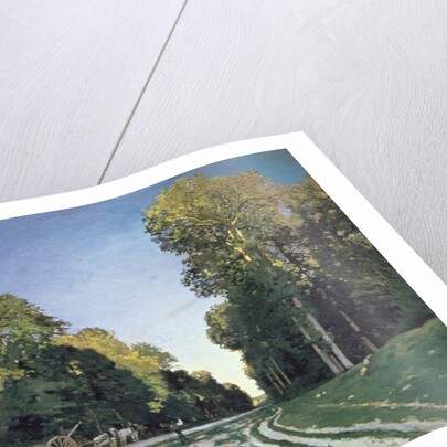 Route de Chailly, Fontainebleau, 1864 by Claude Monet