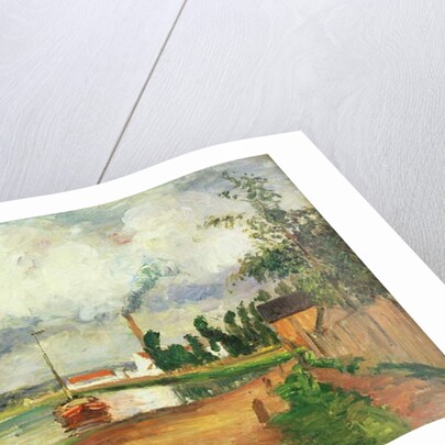 Fishermen on the Banks of the Oise, 1876 by Camille Pissarro