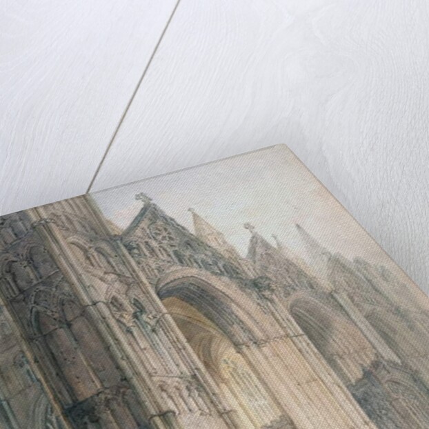 Peterborough Cathedral by Thomas Girtin