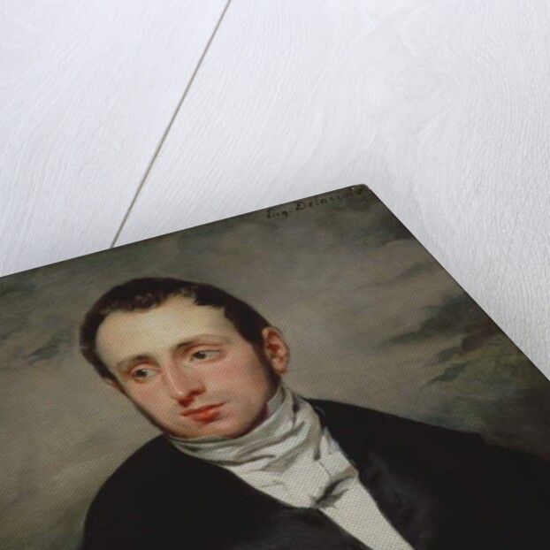 Doctor Francois-Marie Demaisons, 1832 by Ferdinand Victor Eugene Delacroix