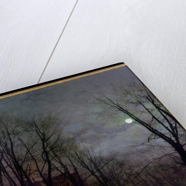 Moonlit Street Scene, 1882 by John Atkinson Grimshaw