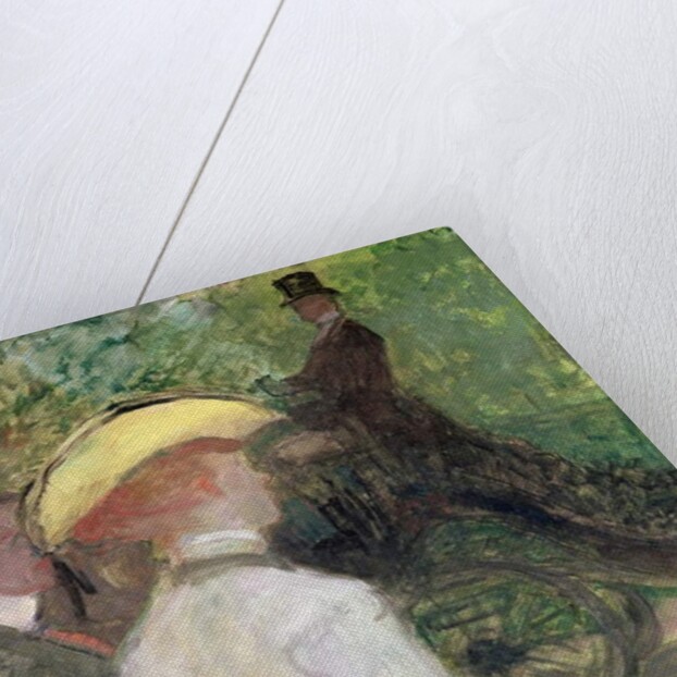 In the Bois de Boulogne, 1901 by Henri de Toulouse-Lautrec