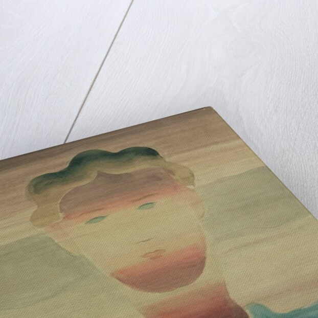 Striped Portrait, 1932 by Oskar Schlemmer