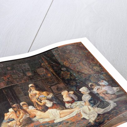 In the Harem, 1884 by Jose Gallegos Arnosa