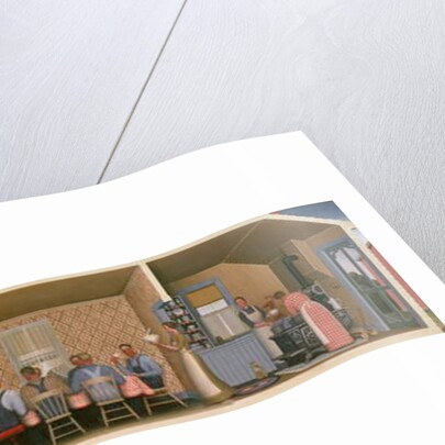 Dinner for the Threshers, 1934 by Grant Wood