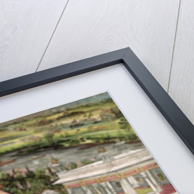 A Mughal Princess in her Garden by Indian School