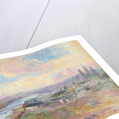 The Seine at Rouen by Albert-Charles Lebourg